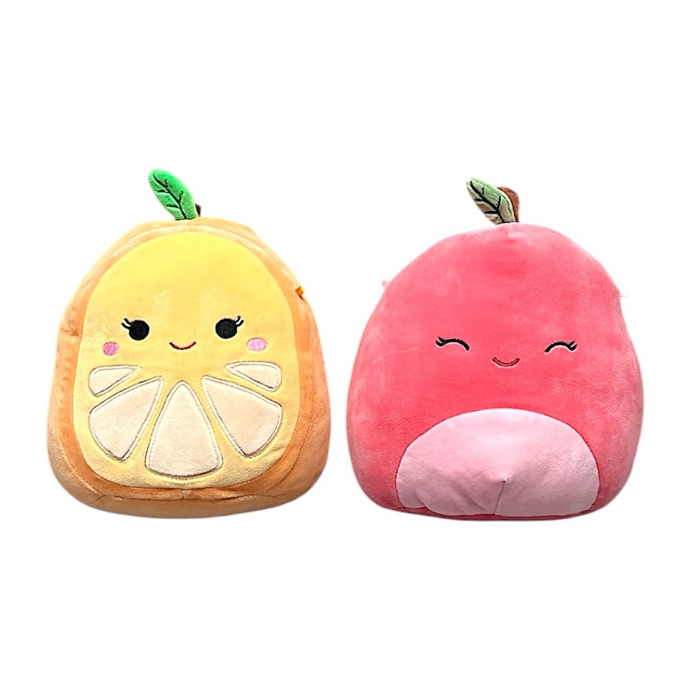 Squishmallows Fruit Pair